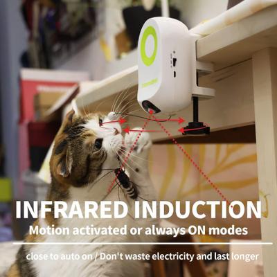 Show full view: allforpaws Yoyo Bug Interactive Cat Toy, White slide 3 of 9