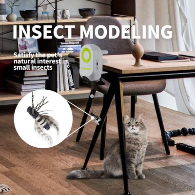 Show full view: allforpaws Yoyo Bug Interactive Cat Toy, White slide 4 of 9