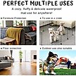 Show in main carousel: Allisandro Cozy Anti-Slip Kennel Bed & Travel Companion Dog Crate Mat, Grey bone, Large slide 5 of 6