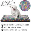 Show in main carousel: Allisandro Cozy Anti-Slip Kennel Bed & Travel Companion Dog Crate Mat, Vivid Bone, Large slide 3 of 7
