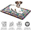 Show in main carousel: Allisandro Cozy Anti-Slip Kennel Bed & Travel Companion Dog Crate Mat, Vivid Bone, Large slide 4 of 7