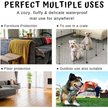 Show in main carousel: Allisandro Cozy Anti-Slip Kennel Bed & Travel Companion Dog Crate Mat, Vivid Bone, Large slide 6 of 7
