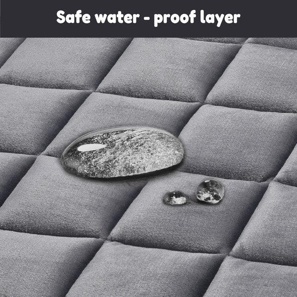 Show full view: Allisandro Anti-Slip Waterproof Furniture Protector, Grey, Jumbo slide 8 of 9