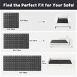Show in main carousel: Allisandro Anti-Slip Waterproof Furniture Protector, Grey, Jumbo slide 5 of 9