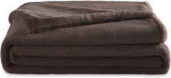 Allisandro Luxe Faux Fur Dog & Cat Blanket, Brown, XX-Large slide 2 of 7