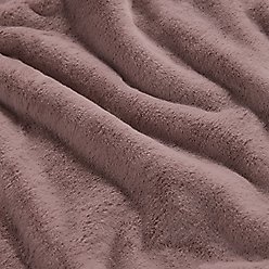 Allisandro Luxe Faux Fur Dog & Cat Blanket, Dusty Pink, XX-Large slide 2 of 7