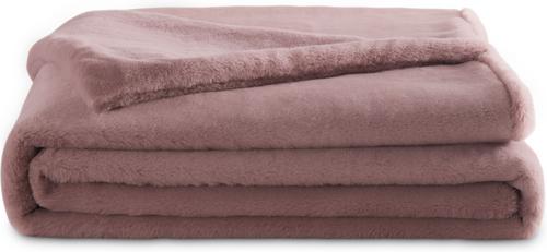 Show full view: Allisandro Luxe Faux Fur Dog & Cat Blanket, Dusty Pink, XX-Large slide 7 of 7