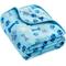 Show in main carousel: Allisandro Microplush Fleece Polyester Dog & Cat Blanket, Blue, Large slide 1 of 10