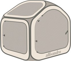 Allisandro Pop up Steel Mesh Exercise Dog Playpen, Medium, Pink