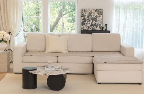 Show full view: Allisandro Premium Anti-Slip Waterproof Sofa Furniture Protector, Khaki, 32 x 56-in slide 8 of 11