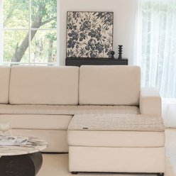 Allisandro Premium Anti-Slip Waterproof Sofa Furniture Protector, Khaki, 32 x 68-in slide 2 of 9