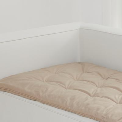 Show full view: Allisandro Reversible & Luxurious Faux Fur Furniture Protector, Beige, 89-in slide 3 of 8