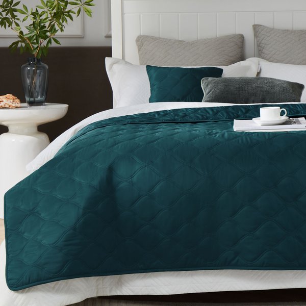 Show full view: Allisandro Reversible Waterproof Large Pet Couch Protector, 82-in, Dark Green slide 3 of 10