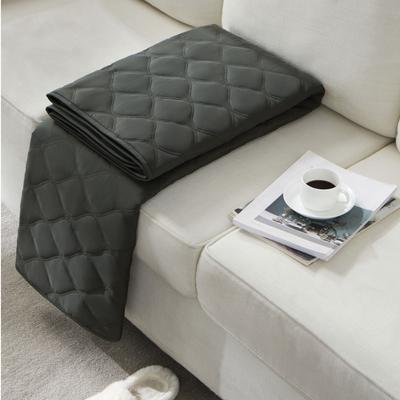 Show full view: Allisandro Reversible Waterproof Large Pet Couch Protector, 82-in, Grey Green slide 5 of 10