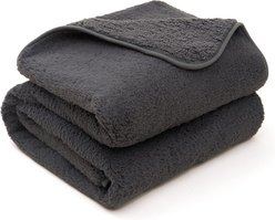 Allisandro Stylish Sherpa Waterproof Dog & Cat Blanket, 40x30-in, Bichon Frise Blow Hair