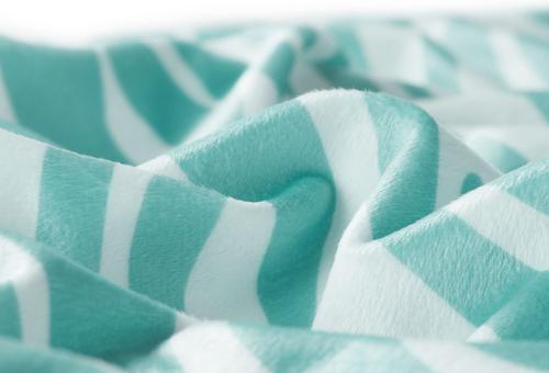 Show full view: Allisandro Stylish Sherpa Waterproof Dog & Cat Blanket, 40x30-in, Green Zebra Print slide 6 of 7