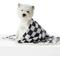 Show in main carousel: Allisandro Stylish Sherpa Waterproof Dog & Cat Blanket, 40x30-in, Off White Checkerboard slide 3 of 7