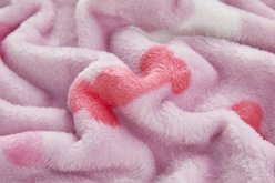 Allisandro Stylish Sherpa Waterproof Dog & Cat Blanket, 40x30-in, Pink Paw Print Popsicle slide 2 of 5
