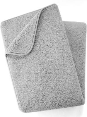 Show full view: Allisandro Triple Layer Tech Waterproof Dog & Cat Blanket, Grey, Large slide 3 of 9