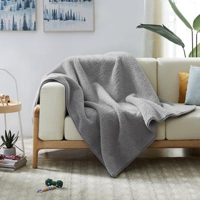 Show full view: Allisandro Triple Layer Tech Waterproof Dog & Cat Blanket, Grey, Large slide 4 of 9