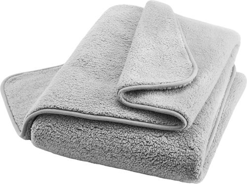 Show full view: Allisandro Triple Layer Tech Waterproof Dog & Cat Blanket, Grey, Large slide 7 of 9