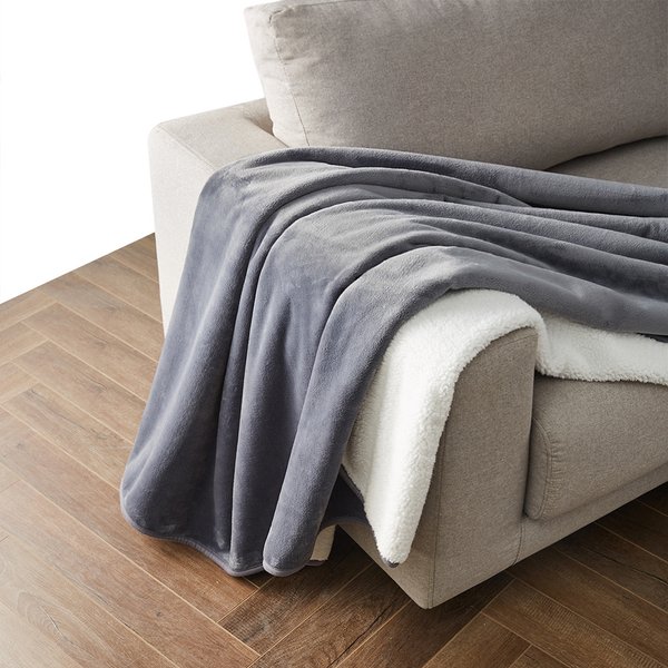 Show full view: Allisandro Waterproof Blanket Furniture Protector, Grey, X-Large slide 3 of 7