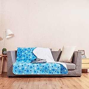 Allisandro Waterproof Furniture Protector Dog & Cat Sofa, Blue, Large