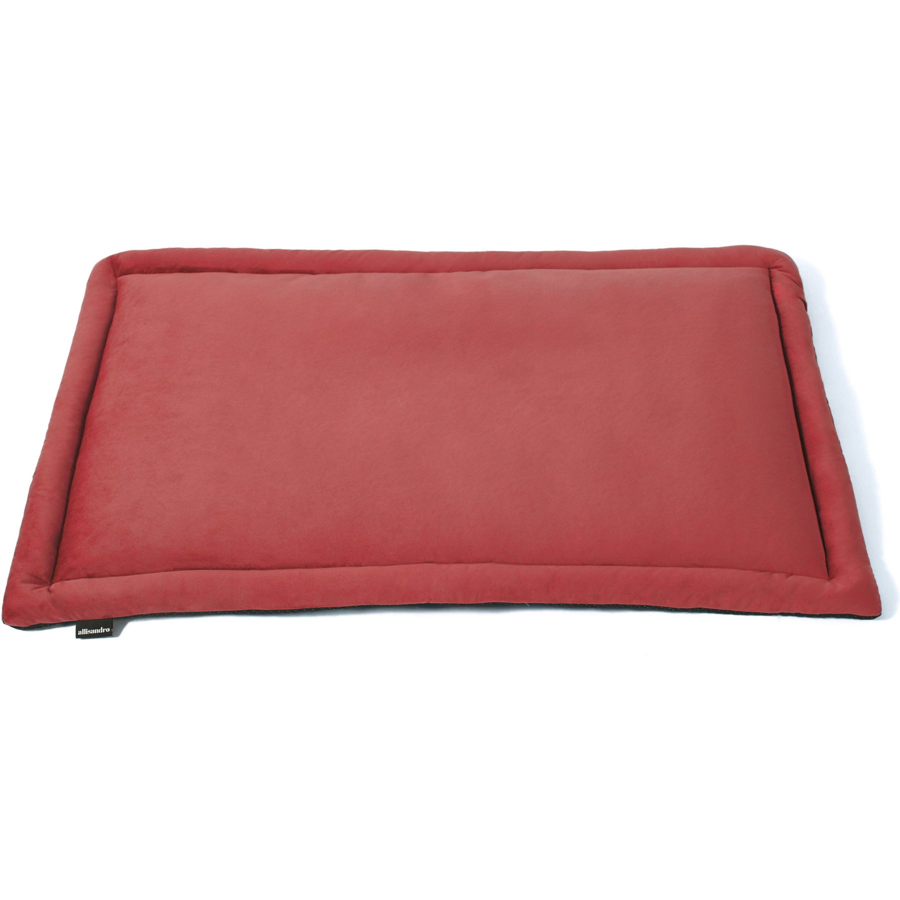 Allisandro Waterproof & Non-Slip Dog & Cat Crate Mat, Burgundy, Medium