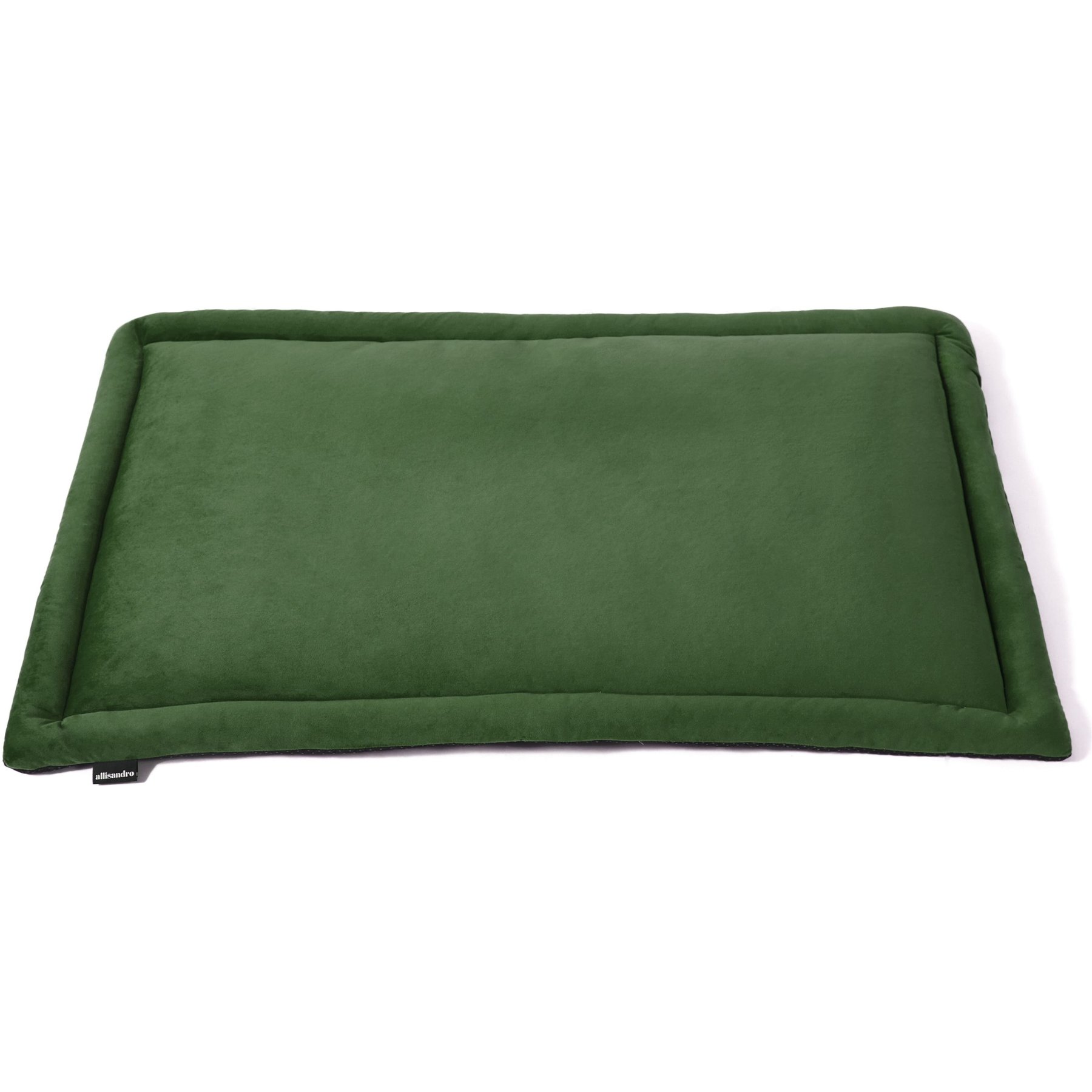 Allisandro Waterproof & Non-Slip Dog & Cat Crate Mat, Dark Green, Large
