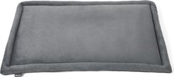 Allisandro Waterproof & Non-Slip Dog & Cat Crate Mat, Dark Grey, Large