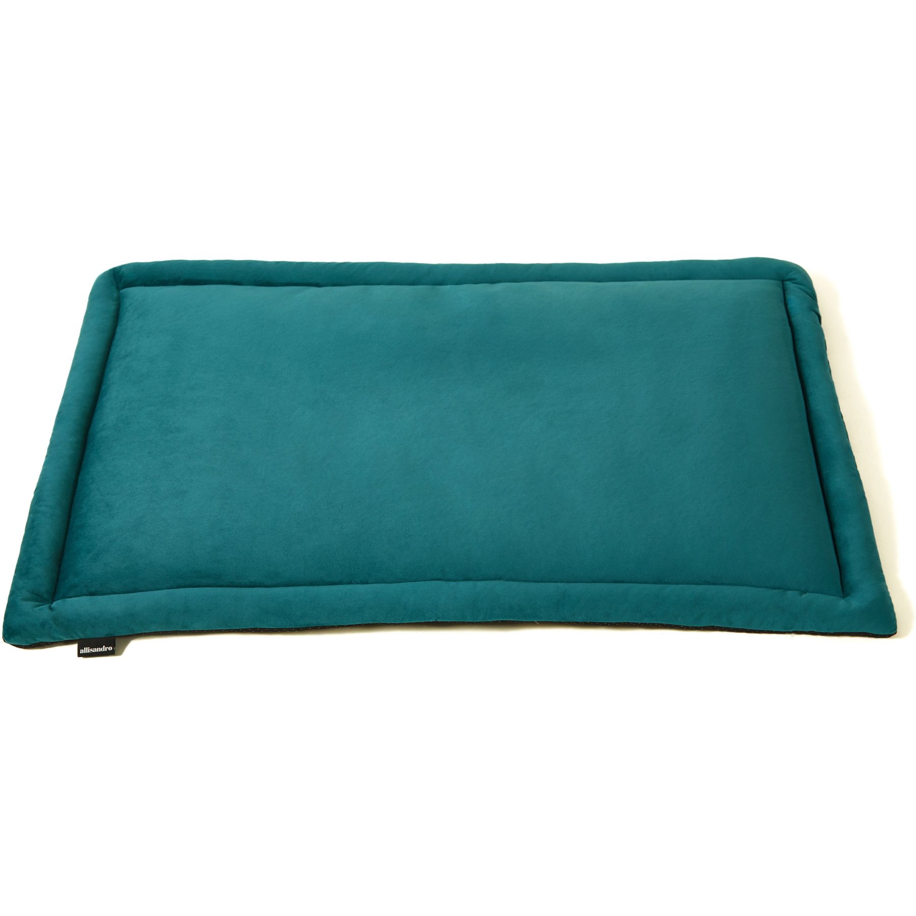 Allisandro Waterproof & Non-Slip Dog & Cat Crate Mat, Lake Green, Small