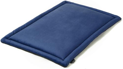 Show full view: Allisandro Waterproof & Non-Slip Dog & Cat Crate Mat, Navy Blue, Medium slide 3 of 8