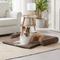 Show in main carousel: Allisandro Waterproof Pet Mat & Anti-Slip with Bolster Design Dog & Cat Bed with Removable Cover, Bear Brown, Large slide 4 of 9