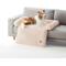 Show in main carousel: Allisandro Waterproof Pet Mat & Anti-Slip with Bolster Design Dog & Cat Bed with Removable Cover, Beige, Jumbo slide 1 of 2