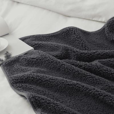 Show full view: Allisandro Waterproof Reversible Blanket Bed Protector, Grey, Queen slide 6 of 7