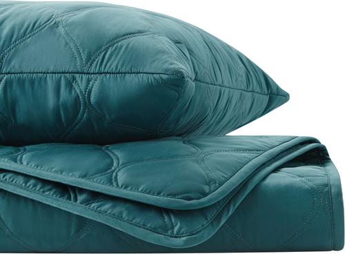 Show full view: Allisandro Waterproof & Reversible Furniture Protector Dog & Cat Blanket, Green, King slide 5 of 7