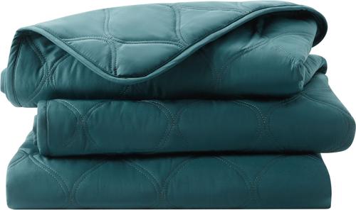 Show full view: Allisandro Waterproof & Reversible Furniture Protector Dog & Cat Blanket, Green, King slide 4 of 7