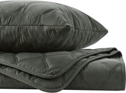 Allisandro Waterproof & Reversible Furniture Protector Dog & Cat Blanket, Grey, King slide 2 of 7