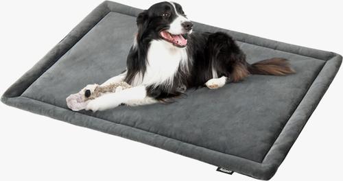 Show full view: Allisandro Waterproof Washable Anti-Slip Dog & Cat Crate Pad, Dark Grey, 42 x 28-in slide 2 of 9