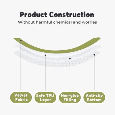 Show full view: Allisandro Waterproof Washable Anti-Slip Dog & Cat Crate Pad, Grass Green, 36 x 23-in slide 4 of 8