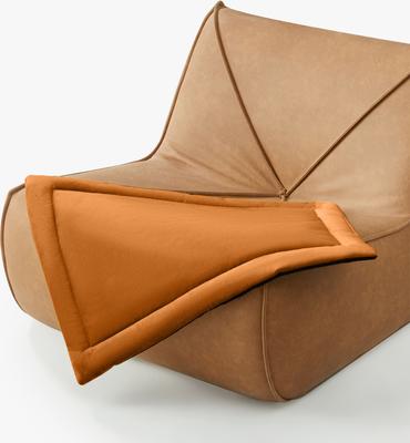 Show full view: Allisandro Waterproof Washable Anti-Slip Dog & Cat Crate Pad, Orange, 36 x 23-in slide 3 of 9