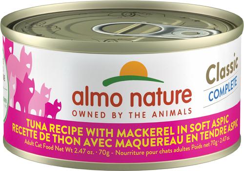ALMO NATURE Classic Complete Grain-Free Tuna Recipe with Mackerel
