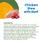 Show in main carousel: Almo Nature HQS Complete Chicken Stew with Beef Canned Dog Food, 5.5-oz can, case of 24 slide 5 of 10