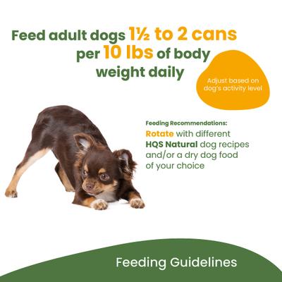 Show full view: Almo Nature HQS Complete Chicken Stew with Beef Canned Dog Food, 5.5-oz can, case of 24 slide 8 of 10