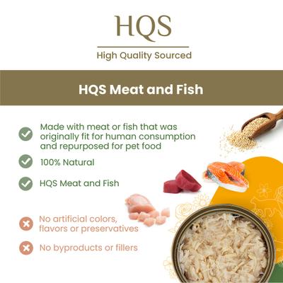 Show full view: Almo Nature HQS La Cucina Chicken with Apple Grain-Free Cat Food Pouches, 1.94-oz, case of 12 slide 3 of 7