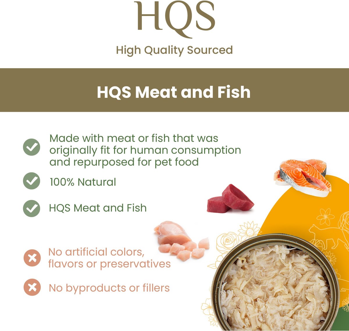 Almo Nature HQS Supportive Formulas Digestive Support Formula Flaked Mackerel Recipe with Spinach in Gravy Wet Cat Food, 1.77-oz can, case of 6