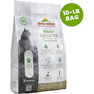 Almo Nature Unscented Clumping Plant-Based Natural Cat Litter, 10-lb bag
