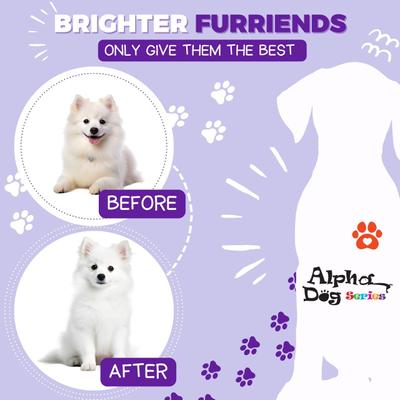 Show full view: Alpha Dog Series 2-in-1 Bright White Formula Scent Dog Shampoo & Conditioner, 26.4-fl oz bottle slide 7 of 9