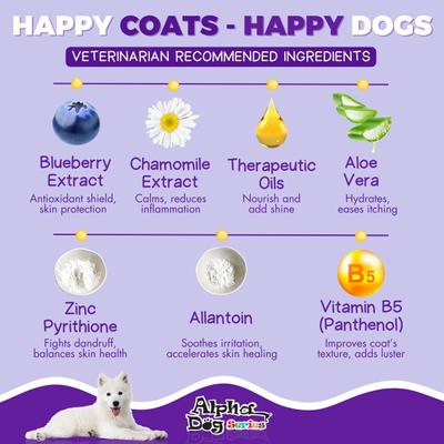 Show full view: Alpha Dog Series 2-in-1 Bright White Formula Scent Dog Shampoo & Conditioner, 26.4-fl oz bottle slide 4 of 9