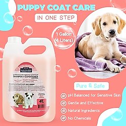Alpha Dog Series 2-in-1 Puppy Formula Scent Dog Shampoo & Conditioner, 1-gal bottle slide 2 of 2